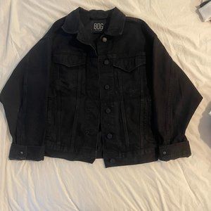 BDG Black Oversized Jean Jacket Size S